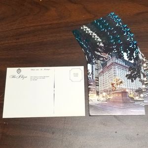 Plaza Hotel post cards - 8 total
